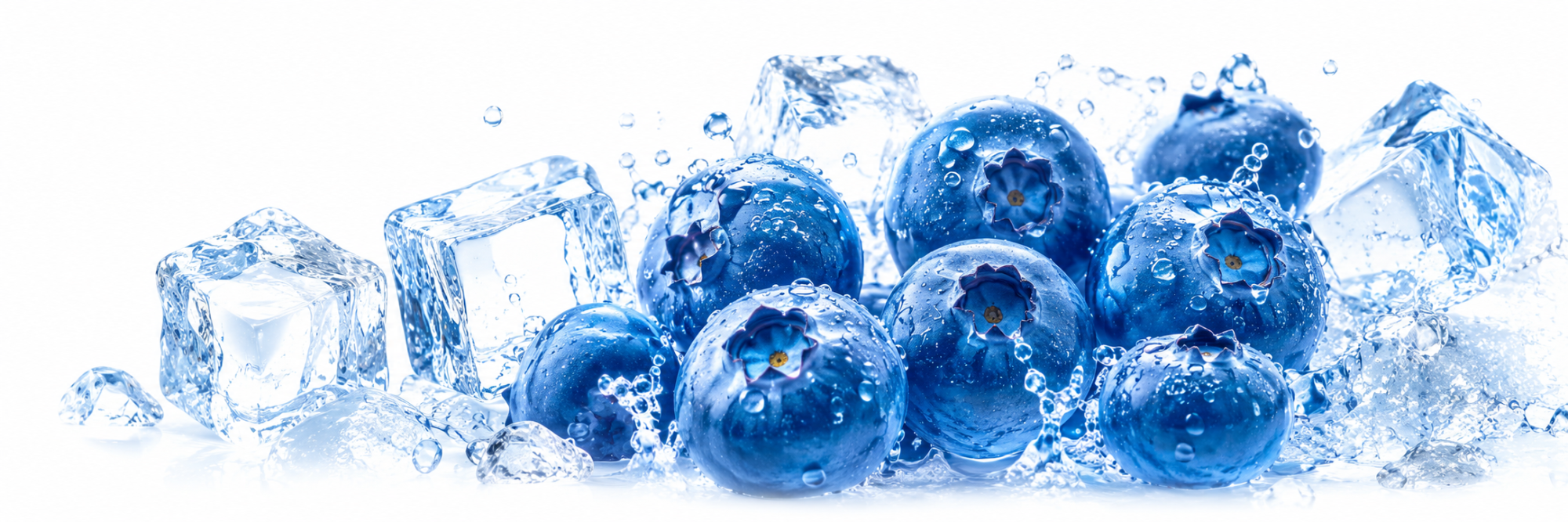 Blue Razz — fruit + ice