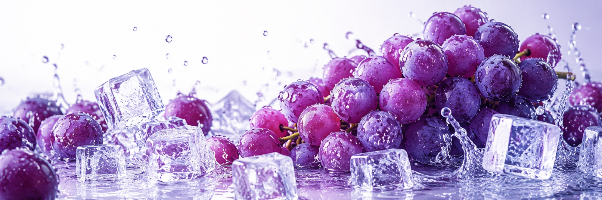 Grape Ice — fruit + ice