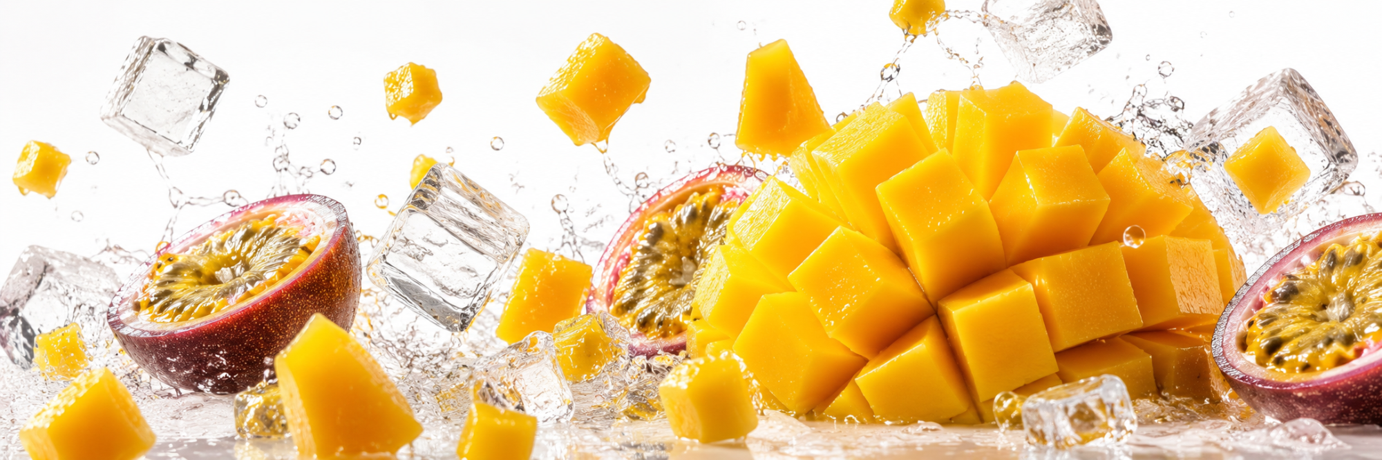 Passionfruit Mango — fruit + ice