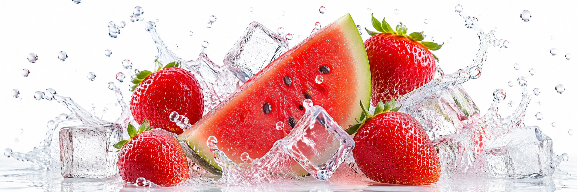 Strawberry Watermelon — fruit + ice
